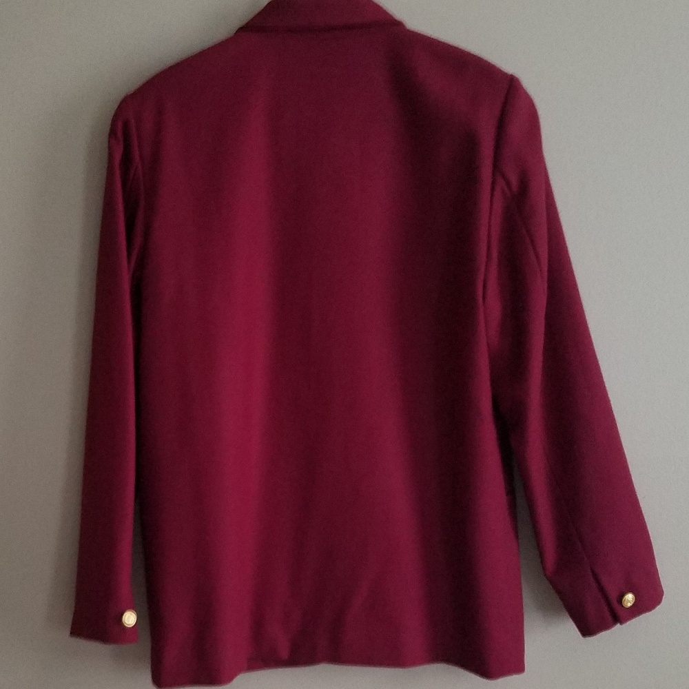 Classic Pendleton Red 3 Button Blazer - Size 8-10 - image 2